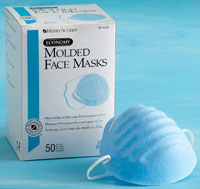 MASK, CONE MOLDED FACE, 50/BX MASK, CONE MOLDED FACE, 50/BX