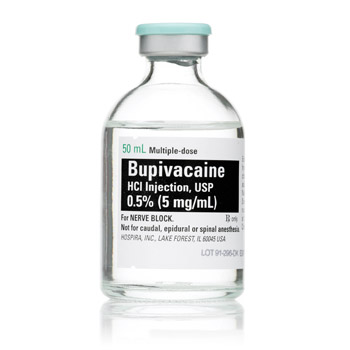 BUPIVACAINE, MARCAINE 0.5%, 50CC VIAL, EACH, 25/BX, 50/CS BUPIVACAINE, MARCAINE 0.5%, 50CC VIAL, EACH, 25/BX, 50/CS