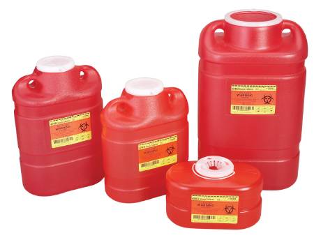 SHARPS, 5GAL FUNNEL RED, EACH