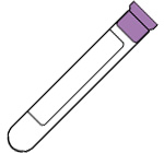 VACUTAINER TUBE, EDTA LAVENDER, 100/BX VACUTAINER TUBE, EDTA LAVENDER, 100/BX