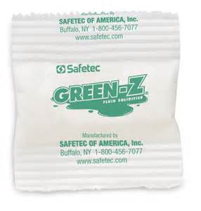 SPILL CONTROL, GREEN-Z, 21GM SINGLE USE POUCH