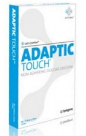 DRESSING, ADAPTIC TOUCH 5\"X 6\" NON-ADHERING SILICONE COATED, 10/