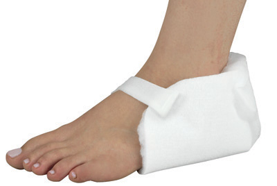 HEEL PROTECTOR, WHITE SYNTHETIC FOAM, PAIR HEEL PROTECTOR, WHITE SYNTHETIC FOAM, PAIR