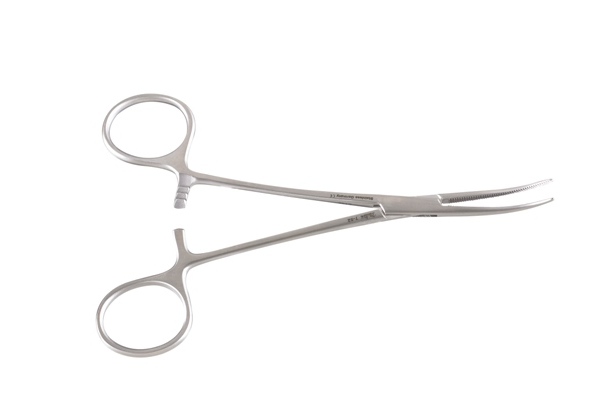 FORCEPS, BABY CRILE 5.5\" CURVED EXTRA DELICATE, EACH