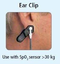 ADAPTER, EAR CLIP FOR NELCOR Y PROBE, EACH