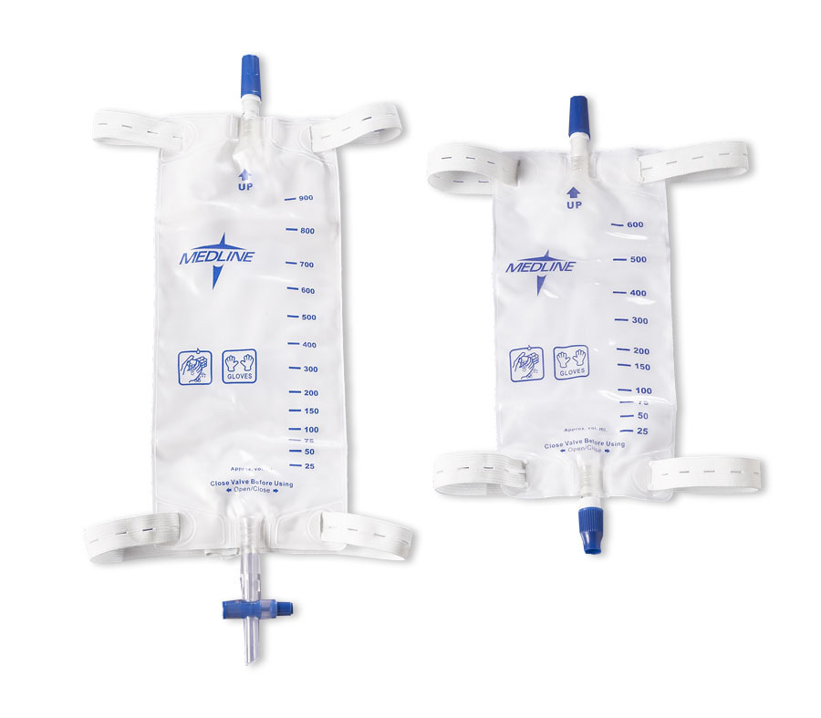 LEG BAG, 19OZ W/COMFORT STRAPS & SLIDE TAP, EACH LEG BAG, 19OZ W/COMFORT STRAPS & SLIDE TAP, EACH