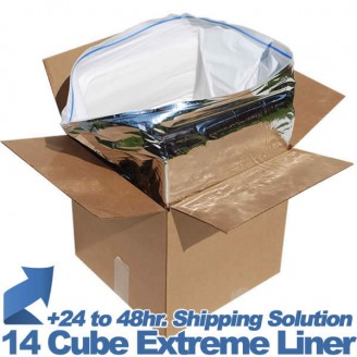 COOLER, COLDKEEPER 14 CUBE TAPE BAG, 1\" THICK, EACH (16/CS)