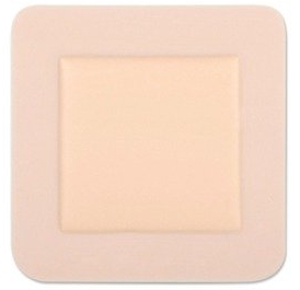 DRESSING, OPTIFOAM 4X4" BORDERED, 10/BX DRESSING, OPTIFOAM 4X4" BORDERED, 10/BX