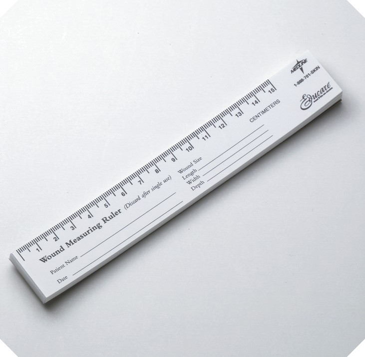 RULER, WOUND PAPER 15CM, 250/PACK RULER, WOUND PAPER 15CM, 250/PACK