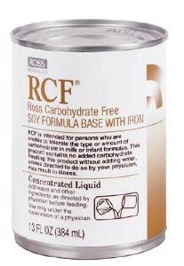 RCF CARBOHYDRATE FREE INFANT FORMULA 13OZ 12/CS RCF CARBOHYDRATE FREE INFANT FORMULA 13OZ 12/CS