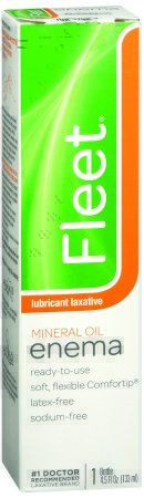 ENEMA, 100% MINERAL OIL 4.5OZ. EACH 24/CS ENEMA, 100% MINERAL OIL 4.5OZ. EACH 24/CS
