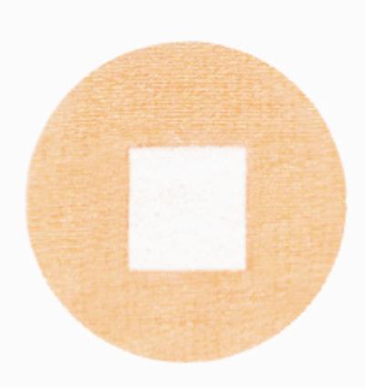 BANDAID COVERLET 7/8"  ROUND, 100/BX