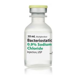 SODIUM CHL 0.9% BACTERIOSTATIC 30ML