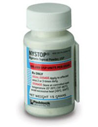 POWDER, NYSTATIN TOPICAL POWDER 100MU 15GM/BOTTLE