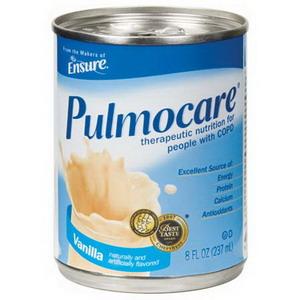 PULMOCARE, VANILLA 8OZ RECLOSEABLE CONTAINER 24/CS MFG: ABBOTT PULMOCARE, VANILLA 8OZ RECLOSEABLE CONTAINER 24/CS MFG: ABBOTT