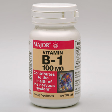 VITAMIN B1 TABLETS, 100MG