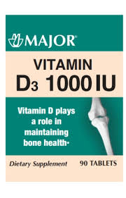 VITAMIN D3 1000IU 90 CT BOTTLE, EACH