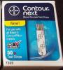 TEST STRIPS, CONTOUR NEXT, 50/BX