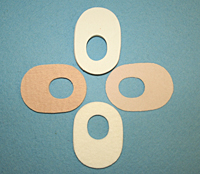 FELT 1/8", BUNION PAD 100/BAG FELT 1/8", BUNION PAD 100/BAG