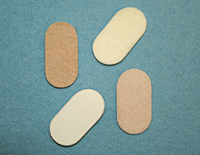 MOLESKIN SOLID CORN PAD 100/BAG