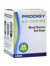 STRIP, PRODIGY BLOOD GLUCOSE 50/BOX STRIP, PRODIGY BLOOD GLUCOSE 50/BOX
