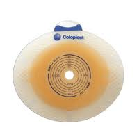 FLANGE, COLOPLAST 2 3/8", 2PC, UP TO 3/8"-2 1/8" CUT TO FIT, 5/B FLANGE, COLOPLAST 2 3/8", 2PC, UP TO 3/8"-2 1/8" CUT TO FIT, 5/B