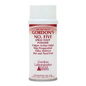 SPRAY, GORDON\'S #5, 4 OZ CAN EACH;  (12/CS)