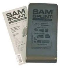 SPLINT, SAM FLAT 4.25X36" CHARCOAL MOLDABLE GENERAL PURPOSE, EAC