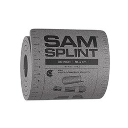 SPLINT , SAM ROLL 4.25 X 36" CHARCOAL MOLDABLE GENERAL PURPOSE E