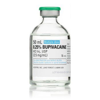 BUPIVACAINE HCL .25% 50ML MDV EACH BUPIVACAINE HCL .25% 50ML MDV EACH