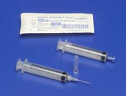 SYRINGE, 12CC LL, 100/BX