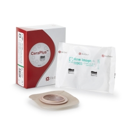 OSTOMY BARRIER, PRECUT, EXTENDED WEAR ADHESIVE
