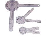 GONIOMETER, BASELINE PLASTIC 12\", 360 DEGREE, EACH