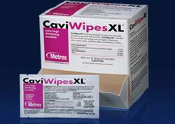 CAVIWIPES, XL 10X12 INDIVIDUALLY WRAPPED MULTIPURPOSE 50/BX 6BX/ CAVIWIPES, XL 10X12 INDIVIDUALLY WRAPPED MULTIPURPOSE 50/BX 6BX/
