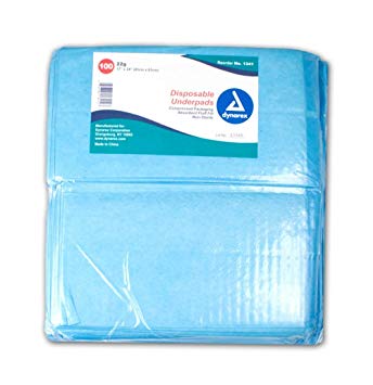 UNDERPAD, 17\" X 24\", BLUE PB, 300/CS