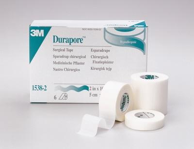 TAPE, DURAPORE 2\", (SILK), EACH (6/BX)