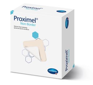 DRESSING, WOUND PROXIMEL FOAM BASICFM NON-BORDERED 3\"X3\" (10/BX)