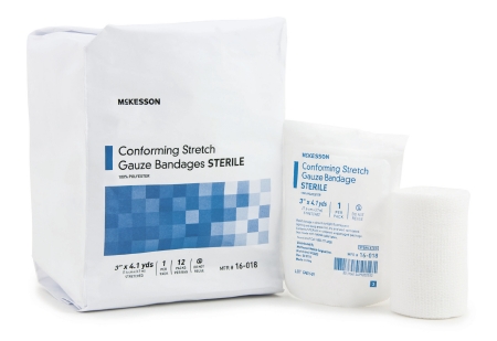 BANDAGE, CONFORM 3\" STERILE, 12RLS/BX