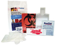 SPILL KITS TO ABSORB BODILY FLUID, EACH