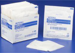 GAUZE, 2X2" 8PLY STERILE, 100/BX