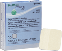DRESSING, DUODERM X-THIN 6X6 STERILE, 10/BX (30BX/CS) DRESSING, DUODERM X-THIN 6X6 STERILE, 10/BX (30BX/CS)