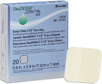 DRESSING, DUODERM X-THIN 6X6 STERILE, 10/BX (30BX/CS)