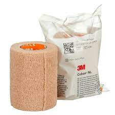 BANDAGE, COMPRESSION COBAN, 3" X 5YD, NS, EACH BANDAGE, COMPRESSION COBAN, 3" X 5YD, NS, EACH