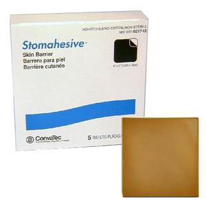 STOMAHESIVE, SKIN BARRIER, 4" X 4" WAFERS, 5/BX STOMAHESIVE, SKIN BARRIER, 4" X 4" WAFERS, 5/BX