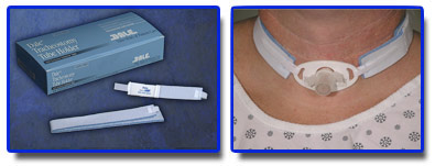 TRACH NECKBAND, NEW BLUE - 2 PIECE, EACH