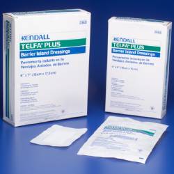 DRESSING, TELFA ISLAND, 8X8", STERILE, NON-WOVEN, 15/BX DRESSING, TELFA ISLAND, 8X8", STERILE, NON-WOVEN, 15/BX