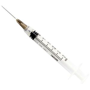 SYRINGE, 3CC 25G X 1", 100/BX (10BX/CS)
