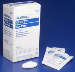 EYE PAD, OVAL GAUZE 50/CTN 12 CTN/CS=600 EYE PAD, OVAL GAUZE 50/CTN 12 CTN/CS=600