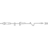 TUBING, 76" MINIDROP 60 DROPS/ML W/ 1 INJ SITE 6", LUER LOCK, 48 TUBING, 76" MINIDROP 60 DROPS/ML W/ 1 INJ SITE 6", LUER LOCK, 48