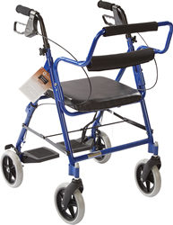 TRANSPORT ROLLATOR BLUE, EACH